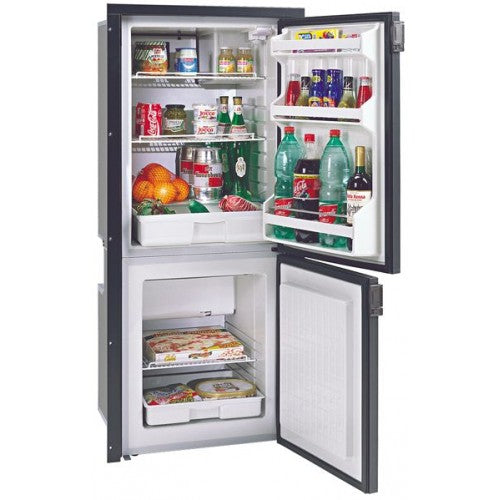 Isotherm CR195 Cruise Grey Line Upright Fridge/Freezer - 130L Fridge with 65L Freezer - (1195BB7CA) - DC Fridge