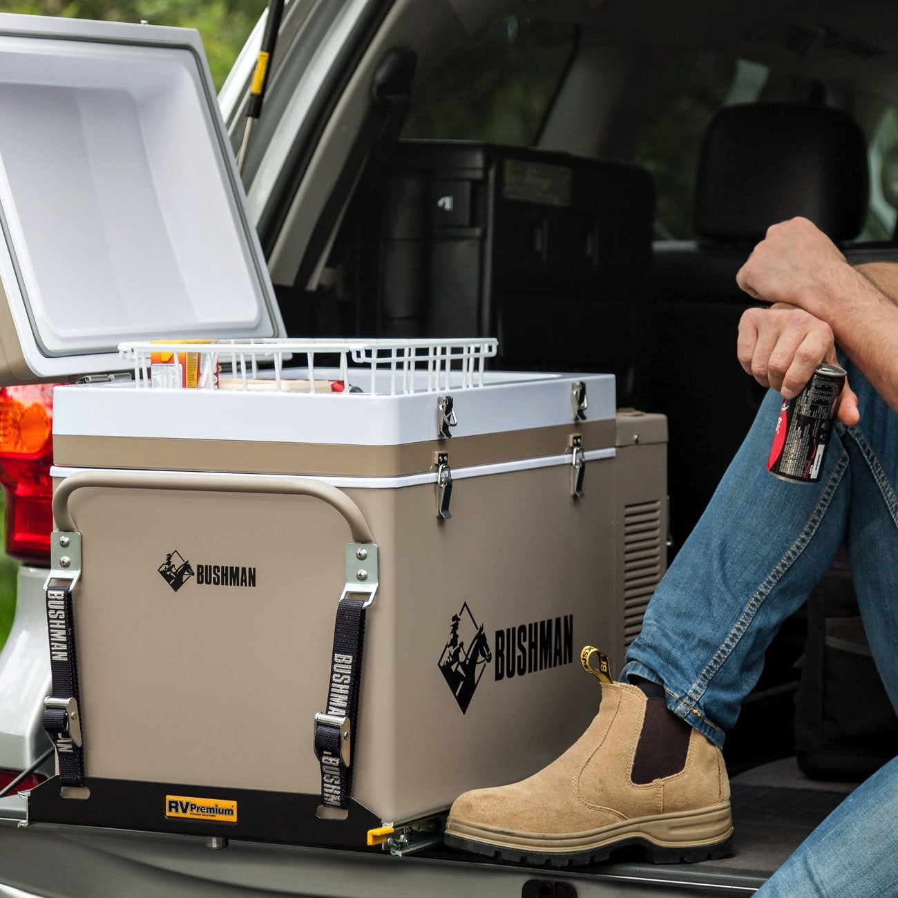 The Original Bushman 35L - 52L Plus Bonus - DC Fridge