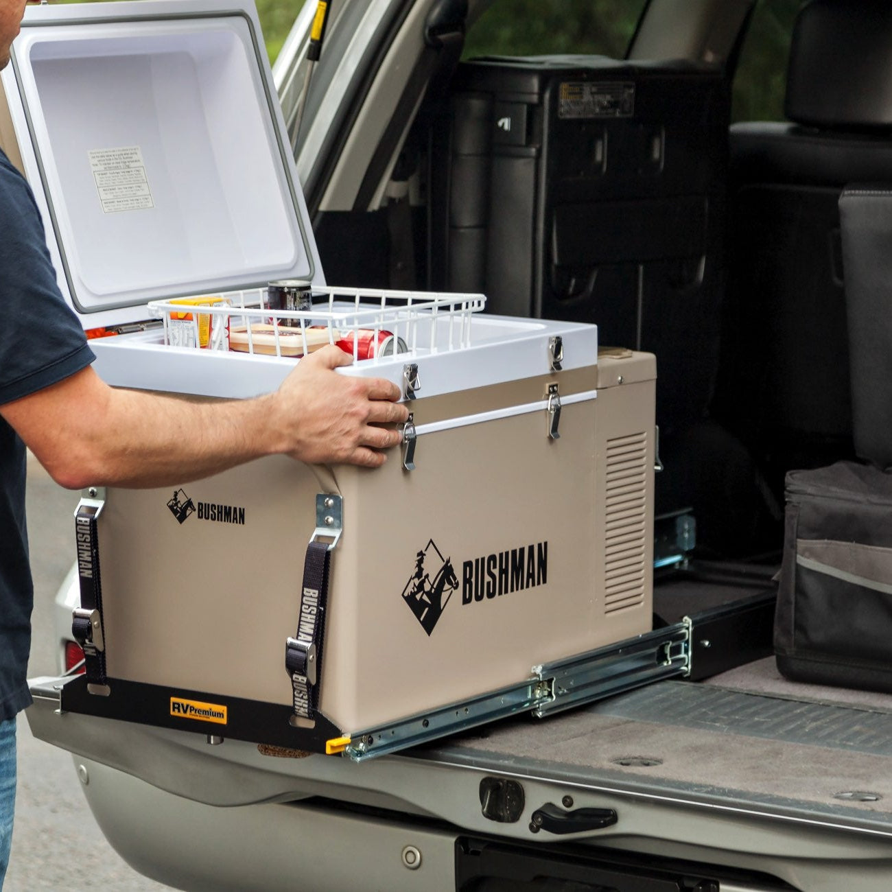 The Original Bushman 35L - 52L Plus Bonus - DC Fridge