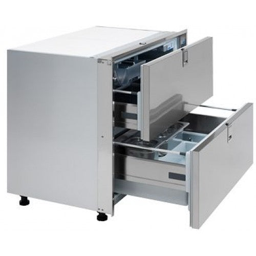 Isotherm DR190 Inox Stainless Steel Two Drawer Fridge Only - 190 Litre - 381644 (3190BA7C) - DC Fridge