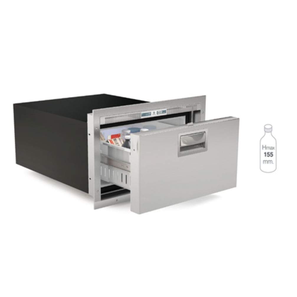 Vitrifrigo DW35 RFX Single Fridge Compartment Draw - Stainless Steel - DC Fridge