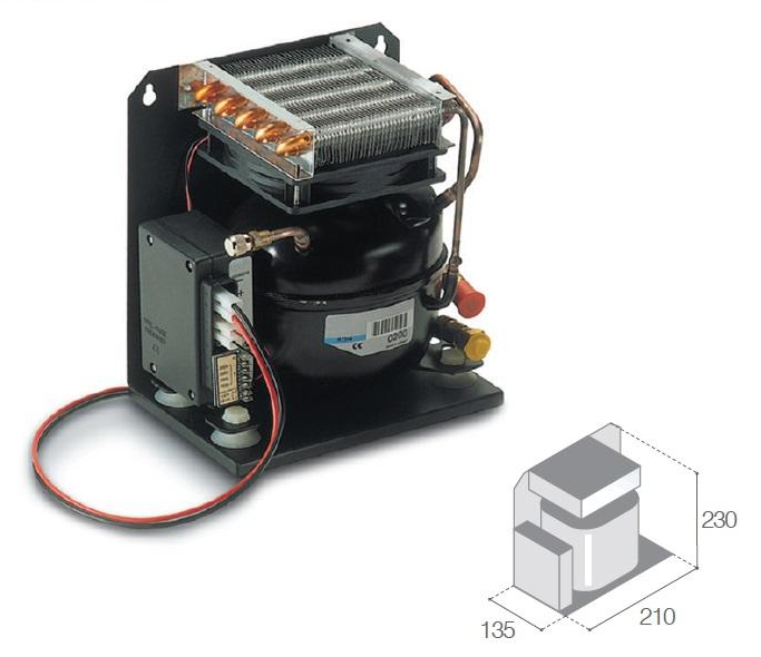 Vitrifrigo ND50 VR-V Cooling Unit - DC Fridge