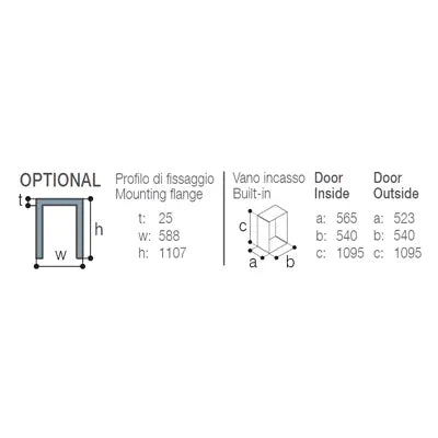 Vitrifrigo DP150i AirLock 150 Litre 2 Door Fridge Freezer 12/24VDC- DP150i 044916 051585 Vitrifrigo