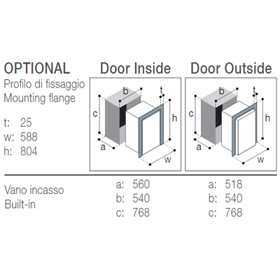 Vitrifrigo C130L Standard 130 Litre Fridge Freezer & AirLock - 043585 051586 - DC Fridge