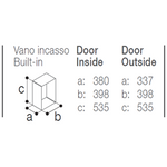 Vitrifrigo C42LX OCX2 Stainless Steel 42 Litre Fridge Freezer + Remote Compressor - 041832 - DC Fridge