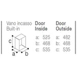 Vitrifrigo C62iX 62 Litre Fridge Freezer Stainless Steel - C62iX 044008- 051581 Vitrifrigo
